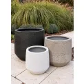 Donica Low Leila 28x32cm S sandy white - 4