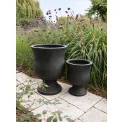 Donica Cup 46x38cm M sandblasted black - 6