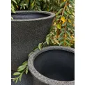 Donica Cup 46x38cm M sandblasted black - 7