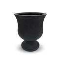 Donica Cup 46x38cm M sandblasted black - 1