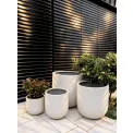 Donica Granite Bowl 44x40cm M sandy white - 7