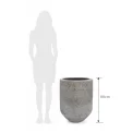 Donica High Leila 68x53cm L greige  - 2