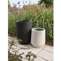 Donica High Leila 68x53cm L sandblasted black - 7