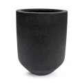 Donica High Leila 68x53cm L sandblasted black - 1