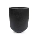 Donica High Leila 48x40cm M sandblasted black - 1