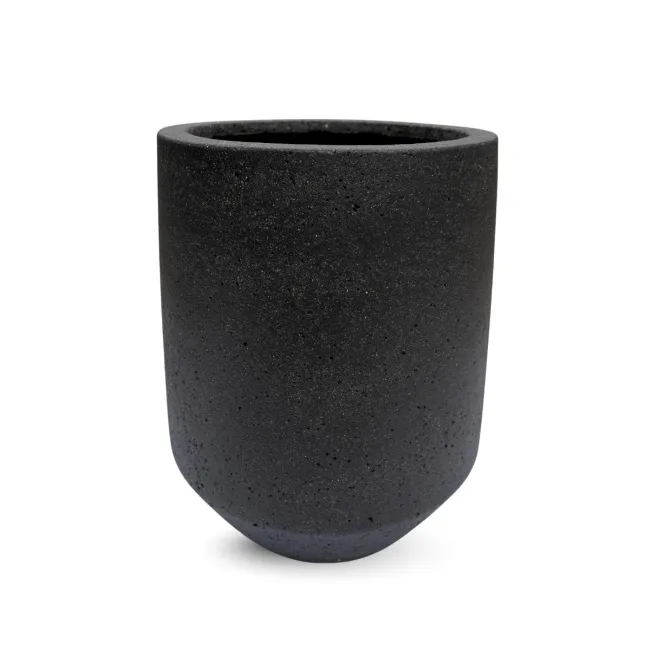 Donica High Leila 48x40cm M sandblasted black