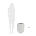 Donica High Leila 48x40cm M sandy white - 2