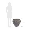 Donica Conic Edge 48x54cm L brown antique - 4