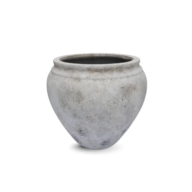 Donica Conic Edge 33x36cm M white antique