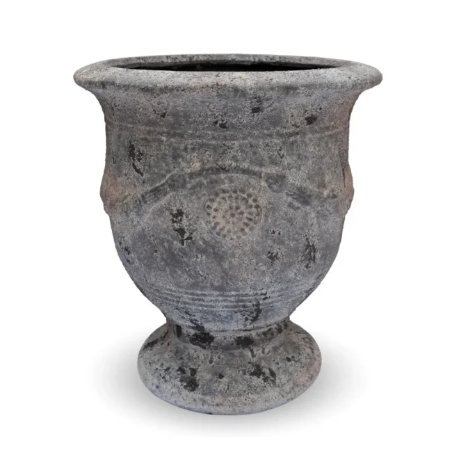 Donica Cup Edge 68x60cm L brown antique