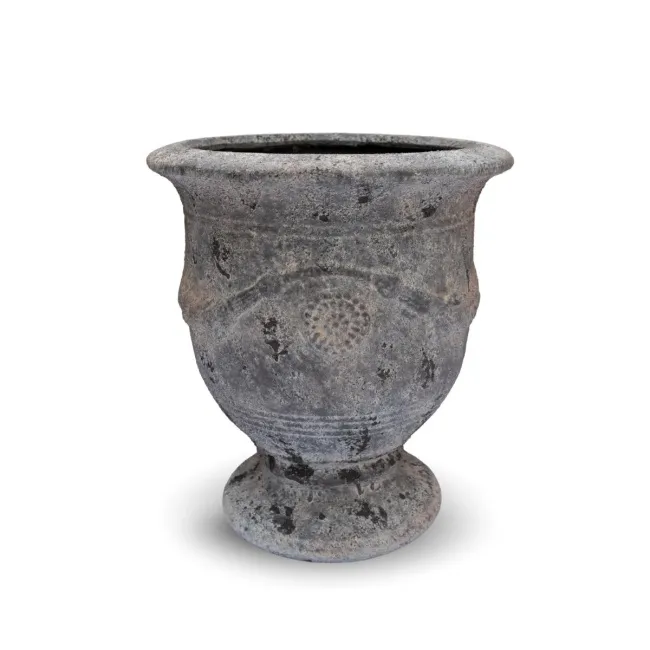 Donica Cup Edge 48.5x45cm M brown antique