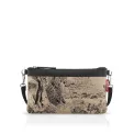 Torba Mini Pouch jacquard brązowa - 2