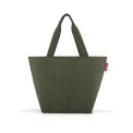 Torba Shopper M 15l Cord Dark Matcha - 2