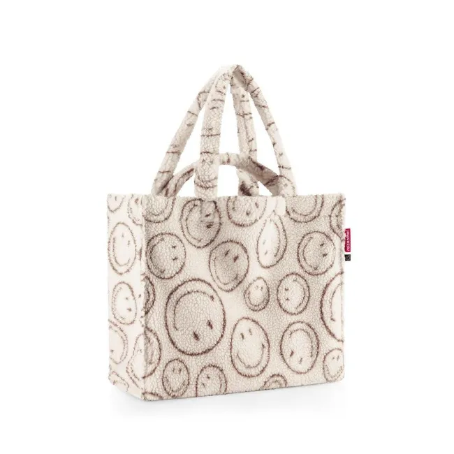 Torba Softshopper 28l Smiley Teddy beżowa
