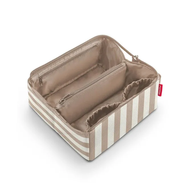 Kosmetyczka Fold case Summerstripes beżowa