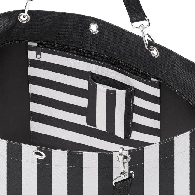 Torba Shopper XL 35l summerstripes czarna