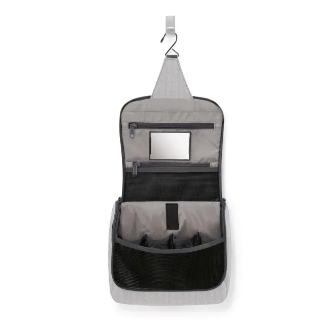 Kosmetyczka Toiletbag 3l Herringbone szara