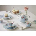 Polka Blue Breakfast Plate 20cm - 2