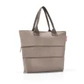 Torba Shopper e1 18l Herringbone mokka - 1