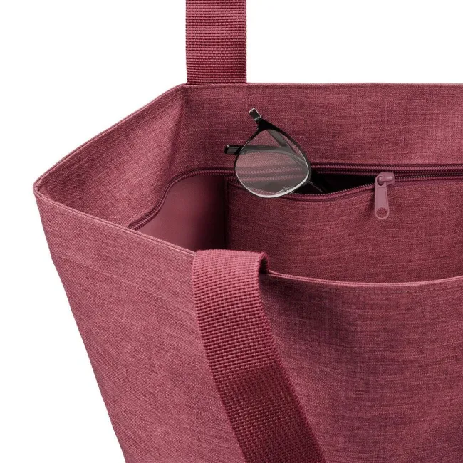 Torba Shopper M 15l Twist Maroon