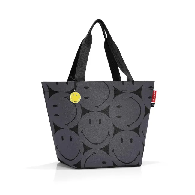 Torba Shopper M 15l Smiley szara - 1