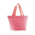 Torba Shopper M 15l mesh różowa - 3