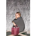 Torba na butelki Bottlebag Twist maroon - 1