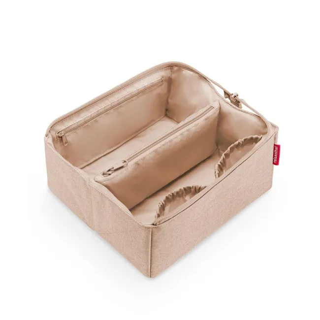 Kosmetyczka Fold case Twist beżowa - 1