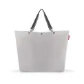 Torba Shopper XL 35l Herringbone szara - 3
