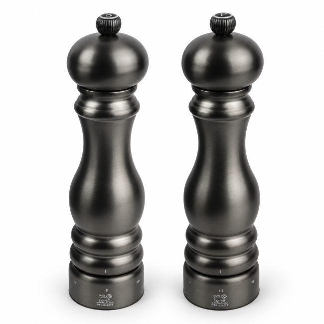 Zestaw młynków Paris Chef 22cm Carbon