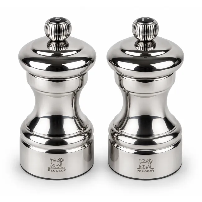 Zestaw młynków Bistro Chef 10cm Shiny Stainless Steel