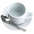 Set of 2 Espresso Cups 80ml + Spoons - 2
