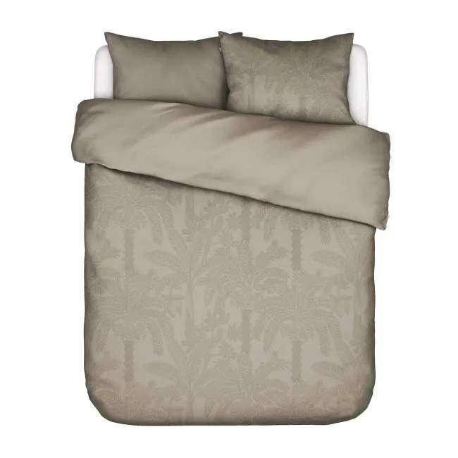 Zestaw pościeli Palma 220x200cm + 2/70x80cm taupe