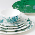 Jasper Conran Tea Cup Set with Saucers Chinoiserie White 250ml - 2 Pieces - 3