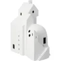 Lampion domek LED Santorini 21cm - 1