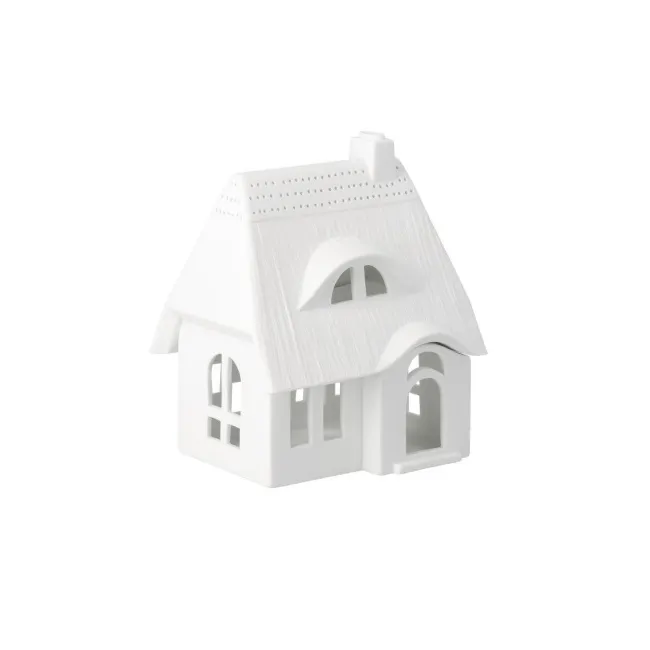 Lampion domek Dom Kryty Strzechą 15cm - 1