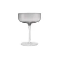 Komplet 4 kieliszków Fuumi 280ml Smoke do szampana saucer - 1