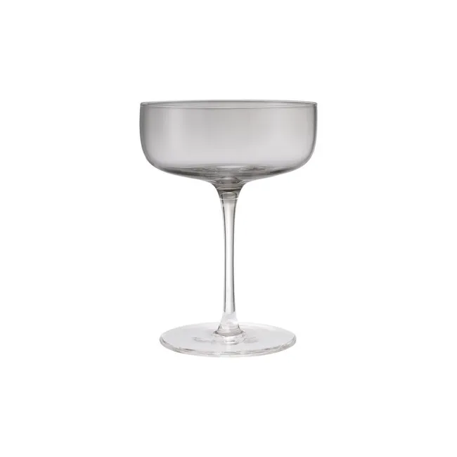Komplet 4 kieliszków Fuumi 280ml Smoke do szampana saucer - 1