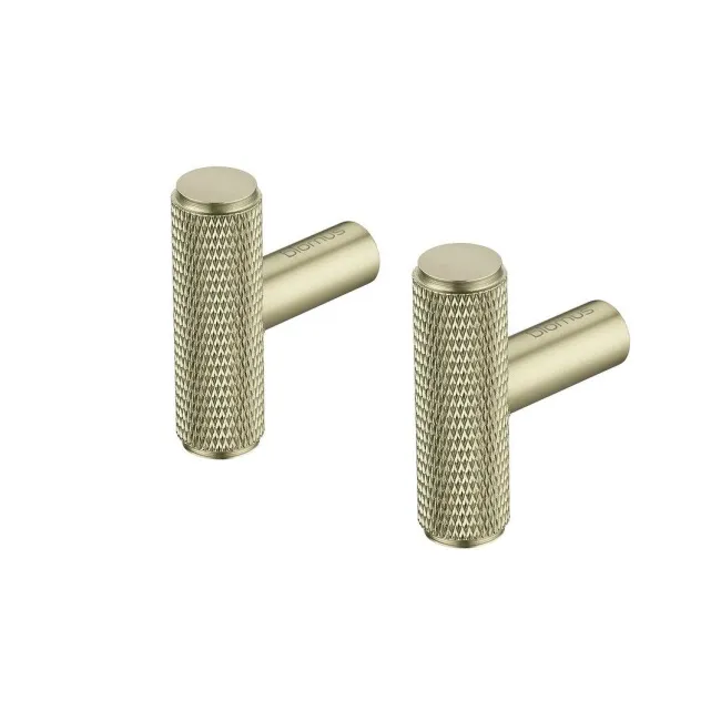 Komplet 2 wieszaków Rof 4x3,5cm Brass