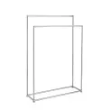 Stojak na ręczniki Modo 60x18,5x84cm stal polerowana - 4