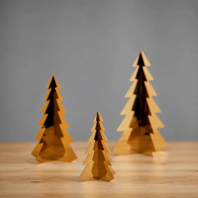 Dekoracja choinka De Oro 12cm - 1