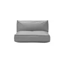 Sofa ogrodowa Stay 120x120x25cm 2-osobowa Stone - 1