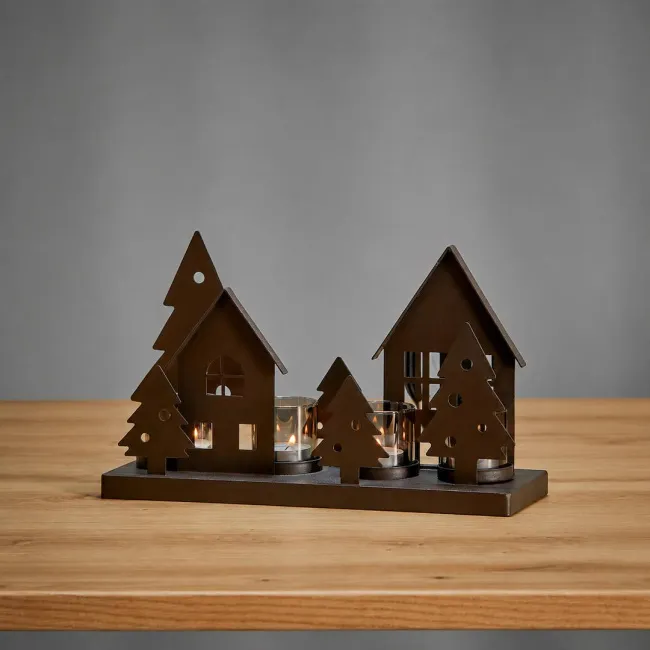 Świecznik Pueblo 30x12,5x22cm - 1