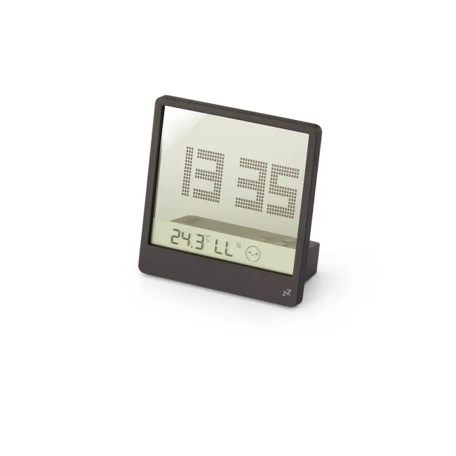 Zegar Time z funkcją alarmu, termometrem i higrometrem