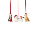 Komplet 3 zawieszek Nostalgic Ornaments koty - 1