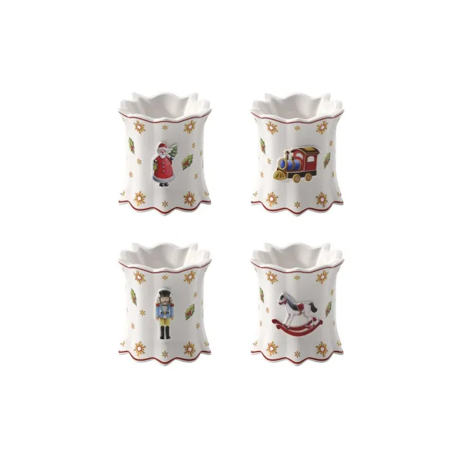 Komplet 4 obrączek na serwetki Toys Delight