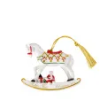 Zawieszka Christmas Classics 2026 11cm koń na biegunach - 1