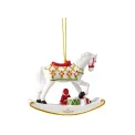 Zawieszka Christmas Classics 2026 11cm koń na biegunach - 2
