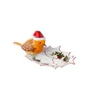 Miseczka dekoracyjna z ptaszkiem Toys Fantasy 21,5cm - 1
