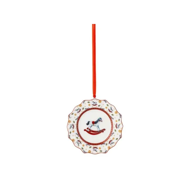 Zawieszka talerzyk Rocking Horse Toys Delight